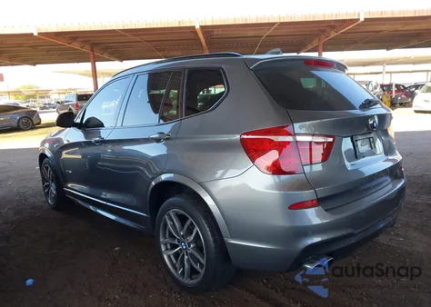 2017 BMW X3 Sdrive28I from USA, damaged, VIN 5UXWZ7C58H0V84867
